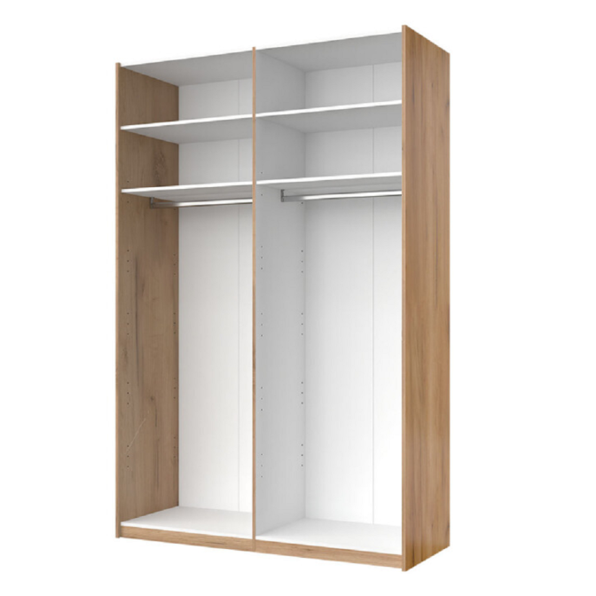 Шкаф-купе с зеркалом 1,5x2,4 Белла / Bella Глянец Белый MiroMark BL-84-WB
