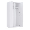 Шкаф 2Дв Тибо / Tibo Супер Мат Белый MiroMark TB-22-WM