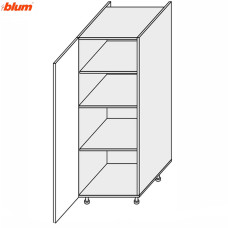 Кухонная секция Винтаж Пенал 60П/1420 Pro Blum VN-662W/9003 MiroMark