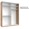 Шафа-купе із дзеркалом 2,0х2,4 Лорі / Lory Глянець Кашемір MiroMark LR-86-GC Шафа-купе із дзеркалом 2,0х2,4 Лорі / Lory Глянець Кашемір MiroMark LR-86-GC