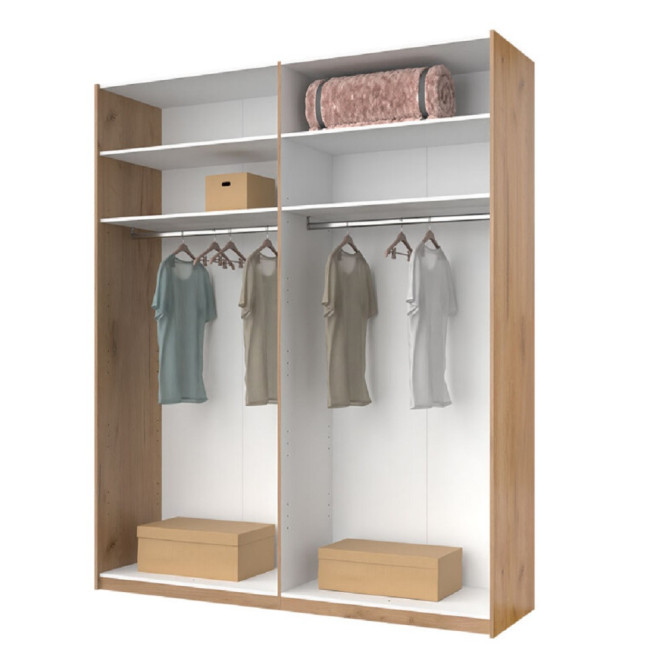 Шафа-купе із дзеркалом 2,0х2,4 Лорі / Lory Глянець Кашемір MiroMark LR-86-GC Шафа-купе із дзеркалом 2,0х2,4 Лорі / Lory Глянець Кашемір MiroMark LR-86-GC