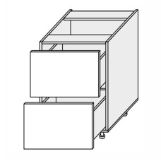 Кухонная секция Мери нижняя 60Н2ШХ/820 Телескоп MR-062W/9003gl MiroMark