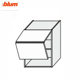 Кухонна секція Міленіум WG верхня 80В/720 2дв Aventos Pro Blum ML-482W/01 MiroMark