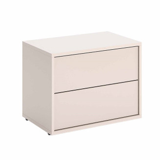 Тумба приліжкова 2Ящ Бруно / Bruno Кашемір MiroMark BR-52-CM