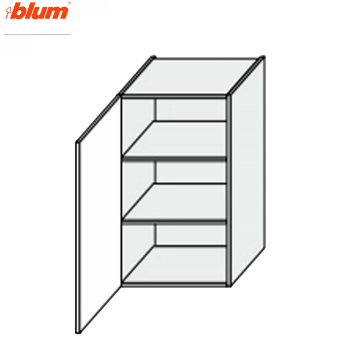 Кухонна секція Мері верхня 30В/900 1дв Pro Blum MR-533W/9003gl MiroMark