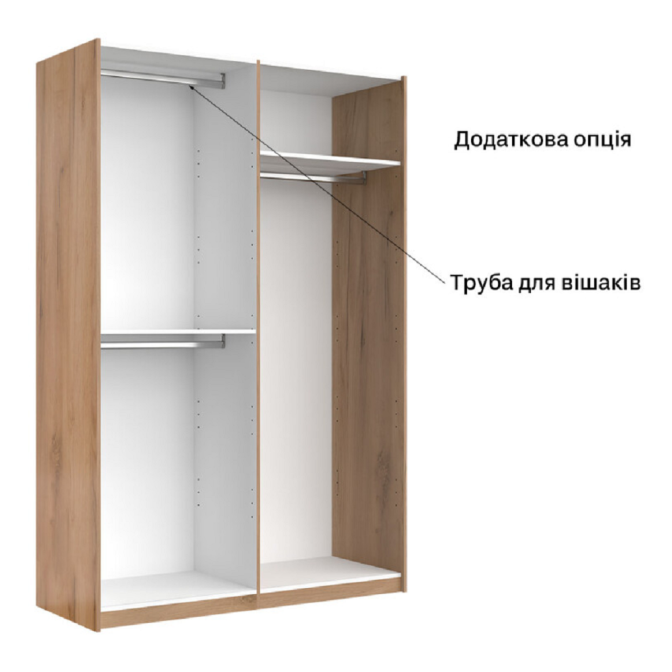 Шкаф-купе Тео с зеркалом MiroMark купить