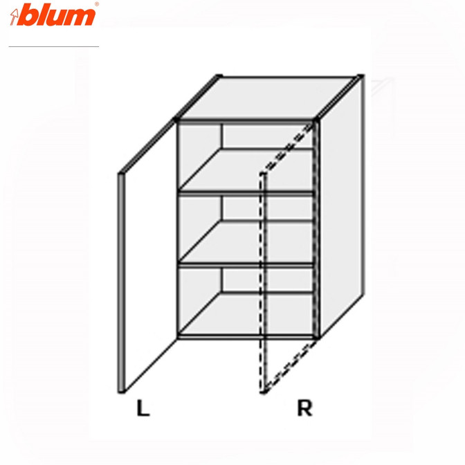 Кухонна секція Міленіум WG верхня 60В/900 1дв Pro Blum Права ML-566W/01R MiroMark