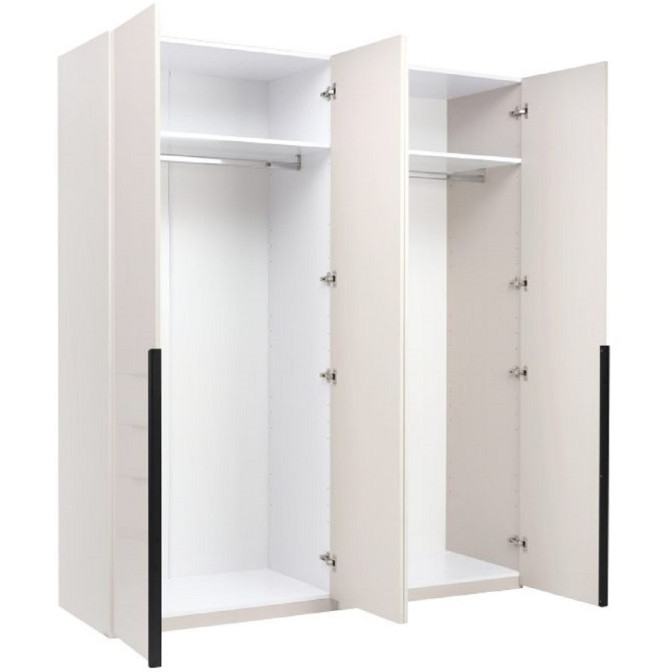 Шафа 4Дв Лорі / Lory Глянець Кашемір MiroMark LR-24-GC Шафа 4Дв Лорі / Lory Глянець Кашемір MiroMark LR-24-GC