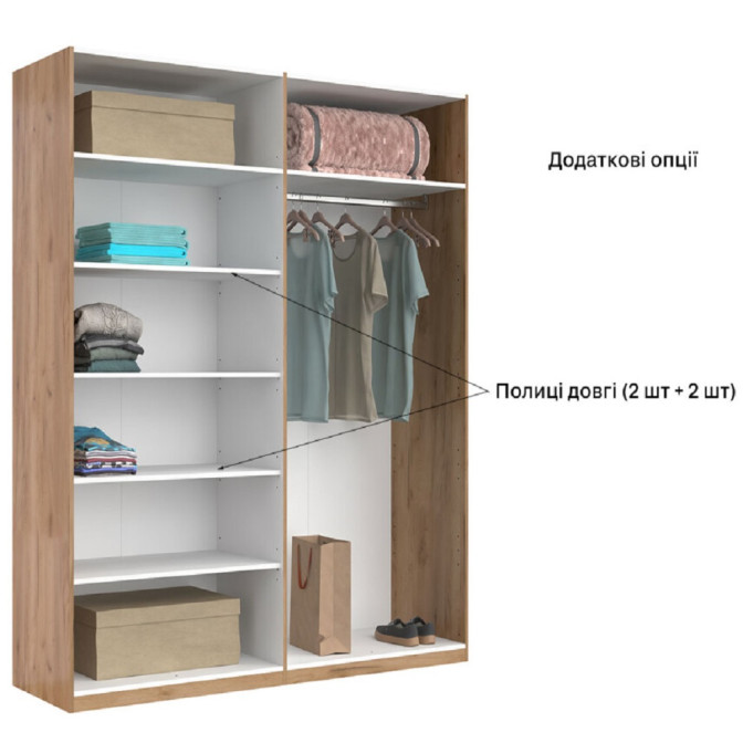 Шафа 4Дв Лорі / Lory Глянець Кашемір MiroMark LR-24-GC Шафа 4Дв Лорі / Lory Глянець Кашемір MiroMark LR-24-GC