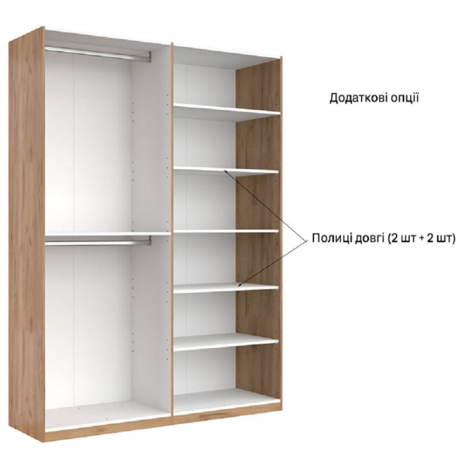 Шафа 4Дв Лорі / Lory Глянець Кашемір MiroMark LR-24-GC Шафа 4Дв Лорі / Lory Глянець Кашемір MiroMark LR-24-GC