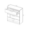 Комод Хеппі 4Шх MiroMark купити