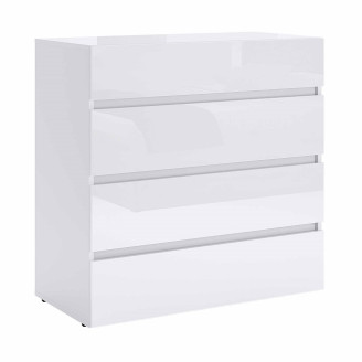 Комод 4Ящ Мия / Mia Глянец Белый MiroMark MI-64-WB