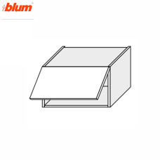 Кухонная секция Мери верхняя 60В/450 1дв Aventos Pro Blum MR-361W/9003gl MiroMark