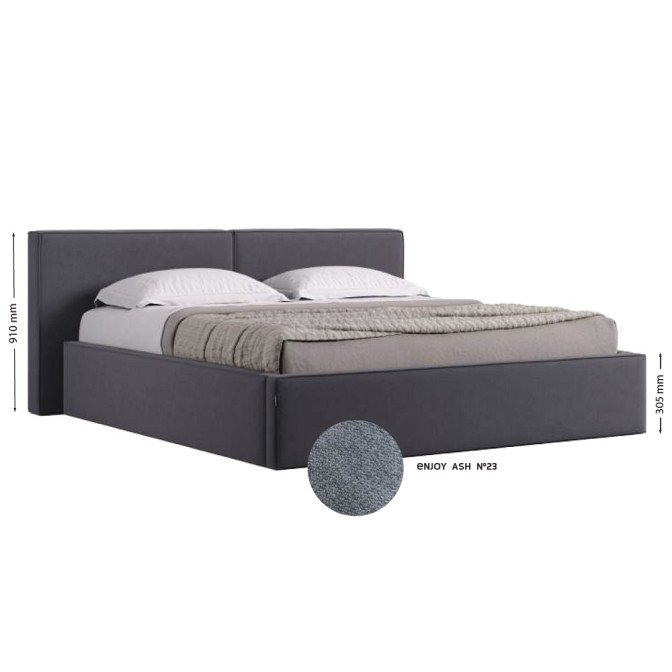 Кровать Мягкая обивка с подъёмным механизмом 1,8х2,0 Дуо / Duo MiroMark SF-48-DU