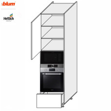 Кухонная секция Винтаж Пенал 60ПДМ1ШХ/2320 Духовка  +  Микроволновка Pro Blum  +  Hettich VN-864W/9003 MiroMark      