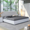 Кровать без каркаса 1,6x2,0 Фемели / Family Глянец Белый MiroMark FM-36-WB