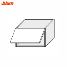 Кухонная секция Миллениум WG верхняя 50В/450 1дв Aventos Pro Blum ML-351W/01 MiroMark