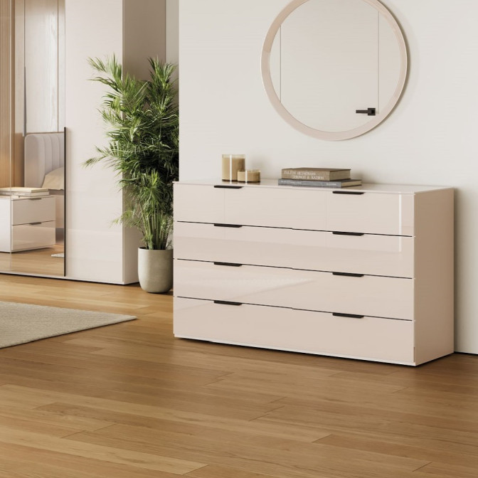 Комод 4Ящ Лори / Lory Глянец Кашемир MiroMark LR-64-GC Комод 4Ящ Лори / Lory Глянец Кашемир MiroMark LR-64-GC