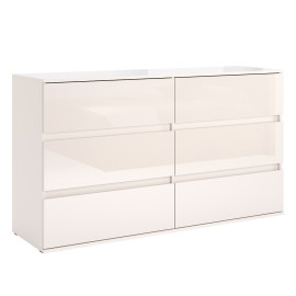 Комод 6Ящ Лилу / Lily Глянец Кашемир MiroMark LY-66-GC