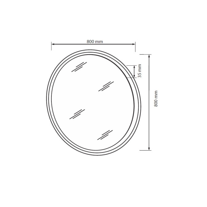 Дзеркало 800*800 Лорі / Lory Глянець Кашемір MiroMark LR-82-GC Дзеркало 800*800 Лорі / Lory Глянець Кашемір MiroMark LR-82-GC