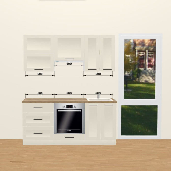Кухня Вінтаж 1,8 м А 720 Pro MiroMark