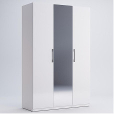 Шкаф гардеробный Фемели 3Д с зеркалом MiroMark
