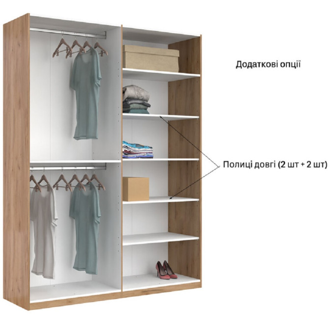 Шафа 4Дв із дзеркалом Лорі / Lory Глянець Кашемір MiroMark LR-14-GC Шафа 4Дв із дзеркалом Лорі / Lory Глянець Кашемір MiroMark LR-14-GC