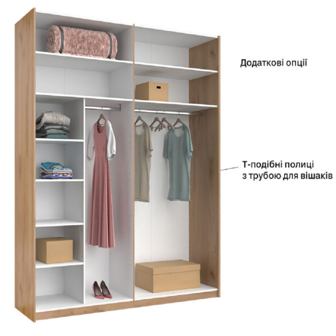 Шафа-купе 2,0х2,4 Лорі / Lory Глянець Кашемір MiroMark LR-85-GC Шафа-купе 2,0х2,4 Лорі / Lory Глянець Кашемір MiroMark LR-85-GC