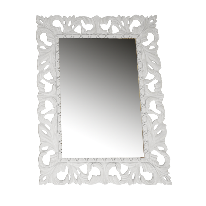 Зеркало 1200x1000 Пиония / Pionia Белый MiroMark MR-82-WH