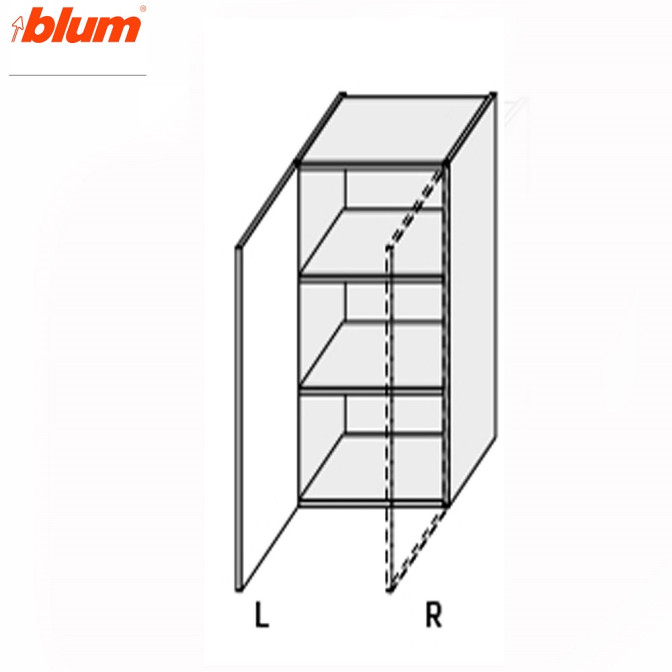 Кухонна секція Міленіум верхня 20В/900 1дв Pro Blum Ліва ML-521W/9003L MiroMark