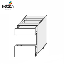 Кухонна секція нижня Міленіум 40Н3ШХ/820 Pro Hettich ML-042W/9003 MiroMark