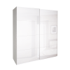 Шафа-купе 2,5x2,1 Белла / Bella Глянець Білий MiroMark BL-21-WB