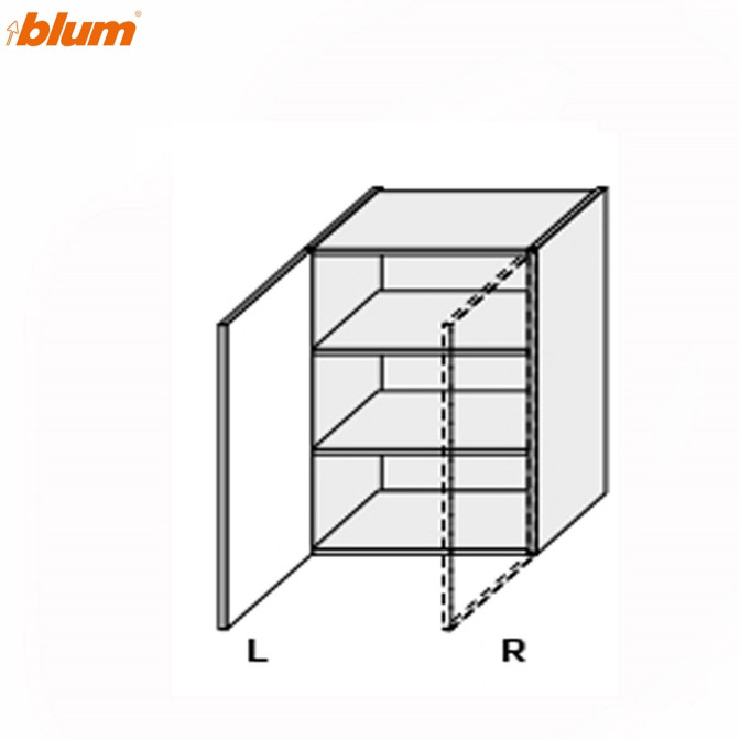 Кухонная секция Миллениум WG верхняя 60В/720 1дв Pro Blum Левая ML-468W/01L MiroMark