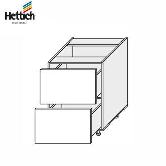 Кухонна секція нижня Міленіум 80Н2ШХ/820 Pro Hettich ML-082W/9003 MiroMark