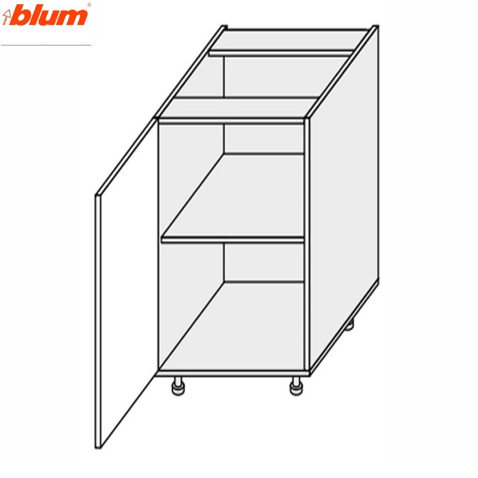 Кухонна секція Валенсія нижня 20Н/820 1дв Pro Blum VL-023W/9003 MiroMark