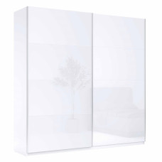 Шкаф-купе 2,0х2,4 Фемели / Family Глянец Белый MiroMark FM-85-WB