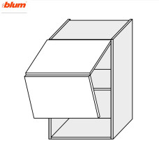 Кухонная секция Винтаж верхняя 60В/900 2дв Aventos Pro Blum VN-563W/9003 MiroMark