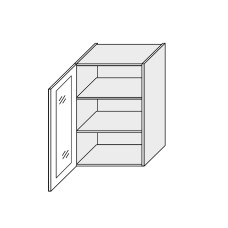 Кухонная секция Мери верхняя 40В/900 1дв Витрина MR-544W/9003gl MiroMark