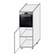 Кухонная секция Мери Пенал 60ПД/1420 Духовка MR-661W/9003gl MiroMark