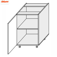 Кухонная секция Винтаж нижняя 50Н/820 1дв Pro Blum VN-051W/9003 MiroMark