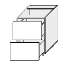 Кухонная секция Винтаж нижняя 60Н2ШХ/820 Телескоп VN-062W/9003 MiroMark