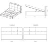 Кровать Фемели с подъемным механизмом MiroMark купить