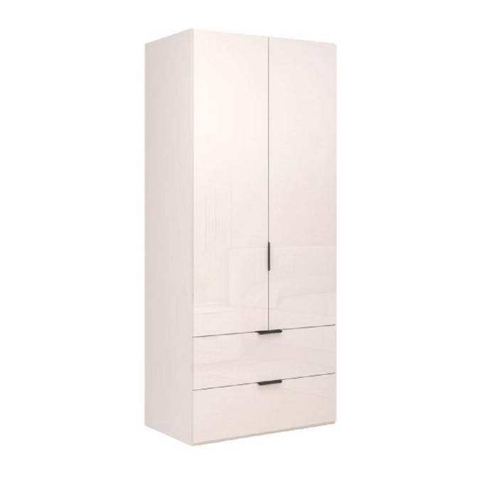 Шафа 2Дв 2Ящ Лорі / Lory Глянець Кашемір MiroMark LR-12-GC Шафа 2Дв 2Ящ Лорі / Lory Глянець Кашемір MiroMark LR-12-GC