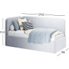 Кровать Мягкая обивка 0,9х2,0 Хеппи / Happy MiroMark SF-36-HP