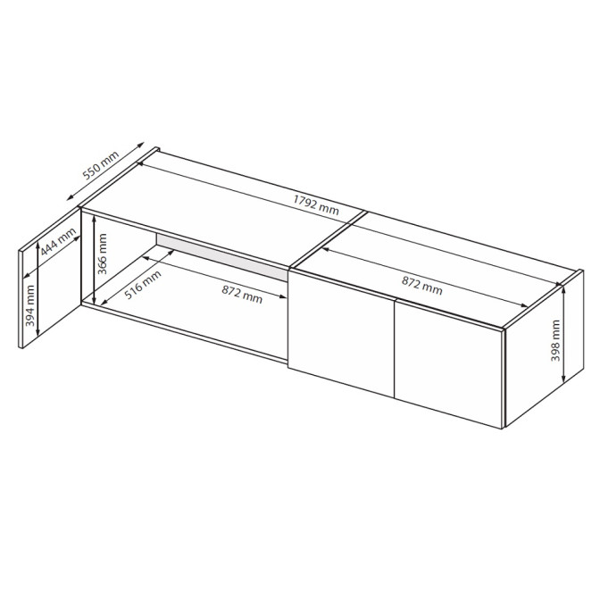 Антресоль 4Дв Лорі / Lory Глянець Кашемір MiroMark LR-04-GC Антресоль 4Дв Лорі / Lory Глянець Кашемір MiroMark LR-04-GC