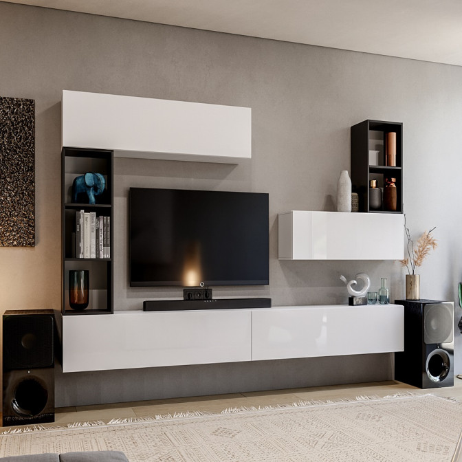 Секция BOX-43 TV 1,40 / MiroMark BX-43-WB/BL