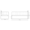 Кровать Мягкая обивка с подъёмным механизмом 0,9х2,0 Шайн / Shine MiroMark SF-41-SN