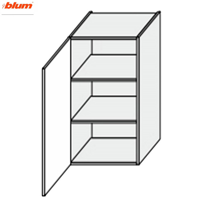 Кухонна секція Валенсія верхня 20В/900 1дв Pro Blum VL-521W/9003 MiroMark
