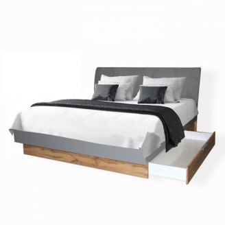 Ліжко Лінц із ящиком для білизни MiroMark