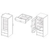 Сервант Асти 1Дв MiroMark купить